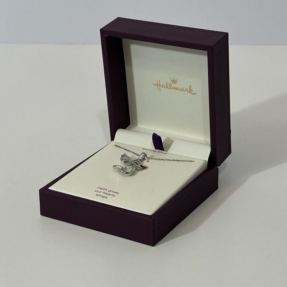 Hallmark Angel Pendant Silver | Women